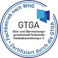Fachbetrieb nach WHG - Zertifiziert durch die GTGA